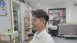 -ONE·男士国潮·美式渐变·理发馆·BARBER SHOP