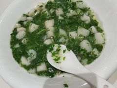 荠菜山药煨虾仁-老正兴菜馆(福州路店)