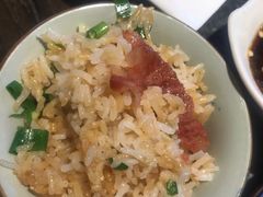 煲仔饭-大匠工房古船木艺术餐厅·猪肚鸡专门店(长白仙岛店)