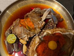 -草家酱蟹炭火烤肉店(珲春南路一店)