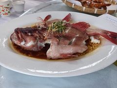 清蒸七星斑-美人鱼悬崖海景餐厅(鹿嘴山庄店)