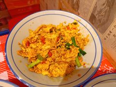香醋炒土鸡蛋-荆九爷爆炒桥头三嫩(夫子庙店)