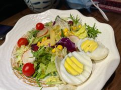 拌蔬菜-明洞阿姨·韩式酱蟹烤肉·创意料理(三元桥店)