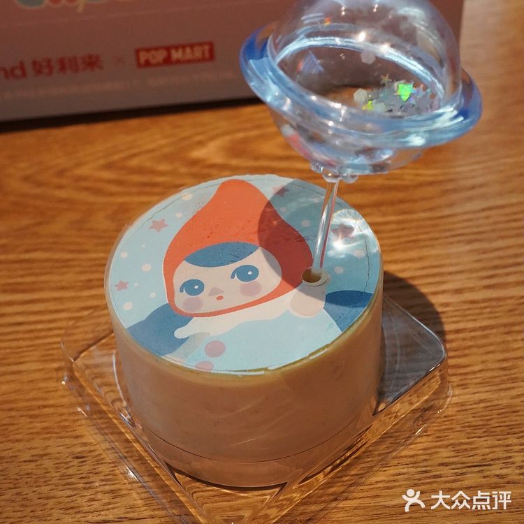 泡泡玛特出盲盒芝士蛋糕叻❗️好利来联名可爱毕奇美味芝士一次拥有