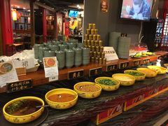 自助调料区-成都老码头火锅(旺角店)