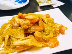 明虾烧菜芯-东莱馋房(陆家嘴店)
