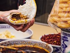 -清真马乐贝腊牛肉蛋黄菜夹馍(马蓉洒金桥店)