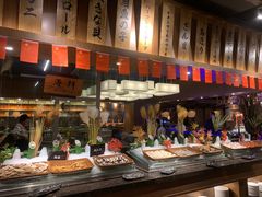 自助取餐区-韩京炭火烤肉自助料理(柯桥万达店)