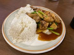 姜葱炒鸡饭-玥记茶餐厅(十字门华发商都一期绸带店)