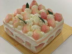 桃桃喜·蜜桃奶油蛋糕-福气鲜活面包·生日蛋糕