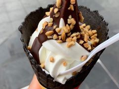 脆皮巧克力花生甜筒-麦当劳(昆山北门路店)