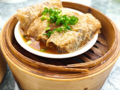 鲜虾虎皮卷-建明国际酒店·避风港中餐厅