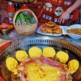 上海｜被东北朋友带来吃的铁锅炖。。。香😭了！