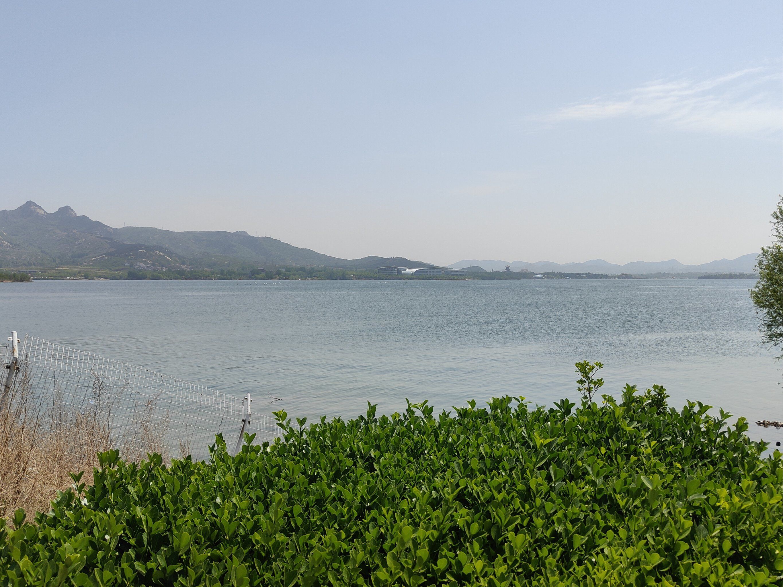 莱芜雪湖旅游湿地,风景很美
