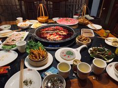 红汤微辣锅底-晓秧锅鲜货火锅·重庆老字号(步步高店)