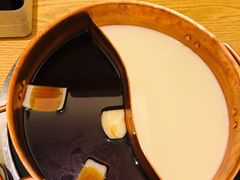 寿喜豆乳鸳鸯锅-伊豆野菜村(大族广场店)