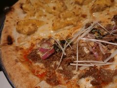 榴莲牛肉双拼披萨-1861意大利餐厅(文化广场店)