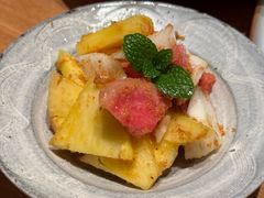 腌水果-朵朵开素食餐厅(后宰门街店)