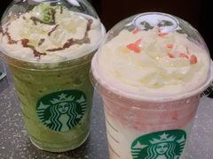 抹茶可可碎片星冰乐-星巴克(湖州梅地亚广场店)