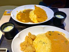 经典猪排日式黄咖喱蛋包饭-噹噹呀咪咖喱屋(三阳百盛店)