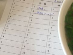 账单-蔡阿水羊肉店