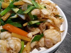 姜葱炒鱼腩-淘米捞·米汤脆鲩鱼火锅(福田皇岗店)