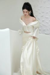 -桃子造型婚纱礼服(凤起广场店)