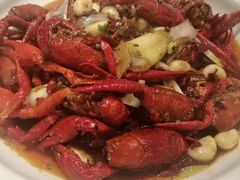 油焖大虾-刘胖子家常菜·蹄花焖藕(中南店)