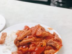番茄猪扒饭-好好滋味茶餐厅