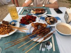 -亚龙湾希尔顿自助餐厅·海鲜·烧烤·沙滩BBQ·现场乐队