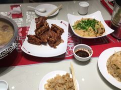 土豆泥，酱油炒饭-吴记酱骨炖菜馆(西大直街店)