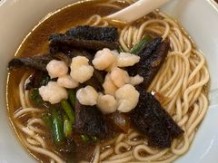 虾爆鳝面-奎元馆.百年奎元.非遗传承(西湖边的解放路店)