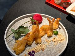 玫瑰酥皮虾-荣公子创意菜