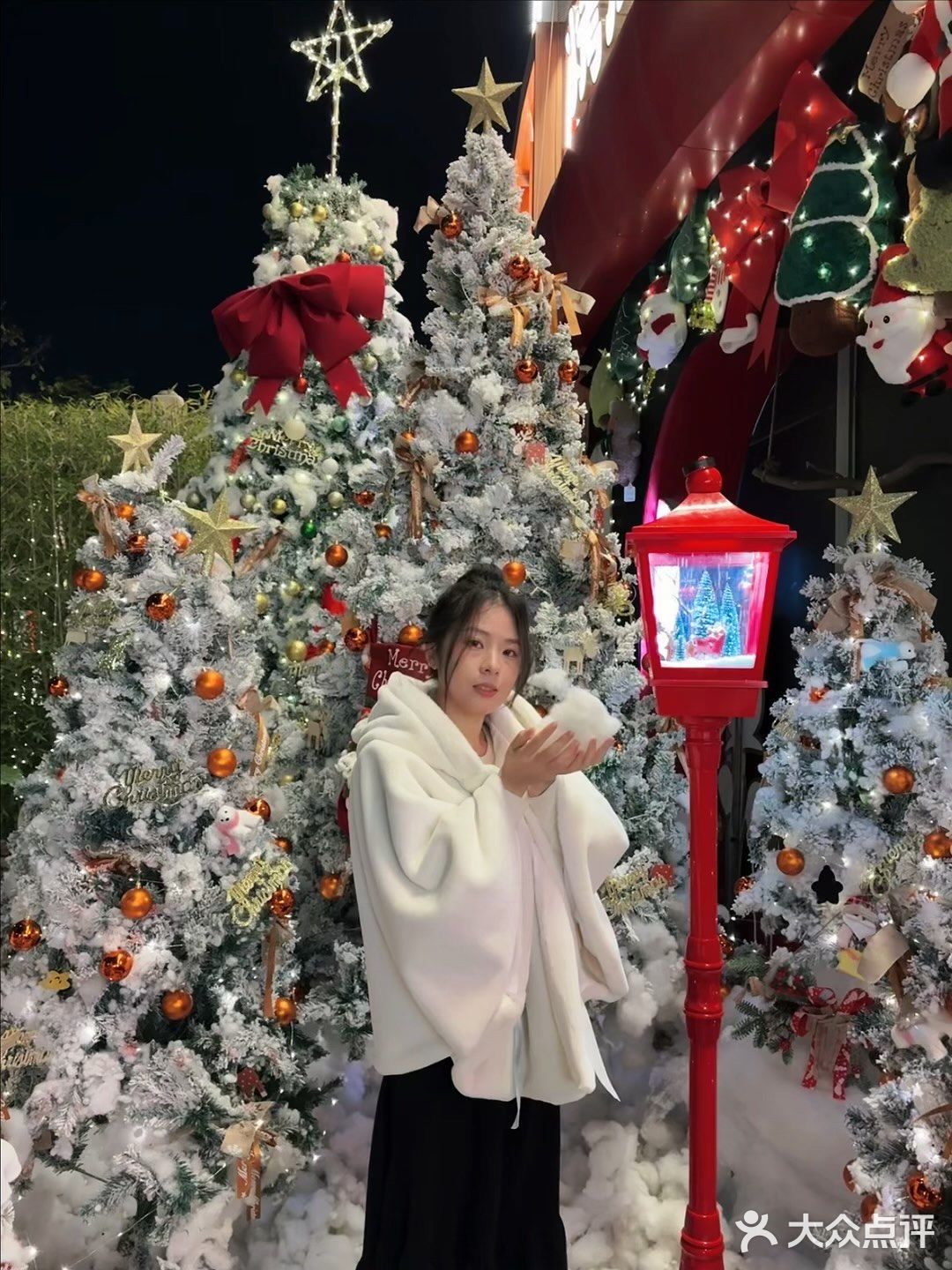 圣诞浓度100%｜免fei拍照，每天下雪❄️