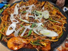铁板五花肉八爪鱼-几之上韩国小食