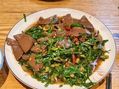 韭菜炒牛血-牛八宝桂林米粉(八里庄店)