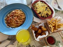 意大利茄汁肉酱面-Rabbit Cafe私房西餐甜点咖啡(栖霞路店)