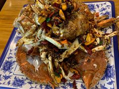 香辣蟹-老东镇啤酒屋海鲜加工·蒸汽海鲜·海鲜烧烤(台东店)
