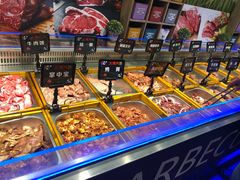 自助取餐区-大漠风烤肉火锅自助餐厅(鹰展店)