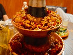 -超越炭火牛蛙火锅鸡(河东店)