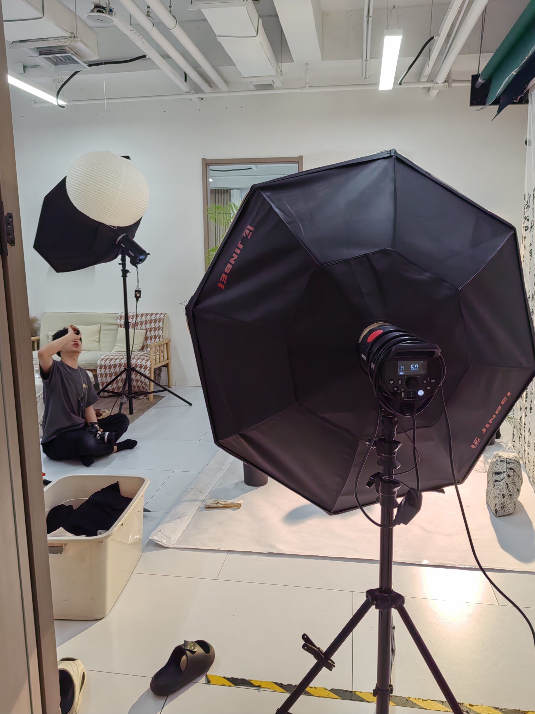 摄影棚的幕后故事