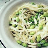 茭白炒毛豆，秋天可以养肺的药膳食谱
