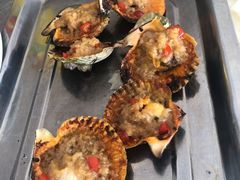 炭烤扇贝-涠洲岛香蕉鸡
