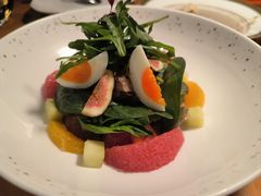 特色菠菜牛肉沙拉-牛排家(北京王府井澳门中心店)