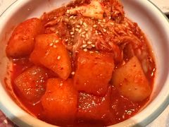 泡菜两种拼盘-炼火烤肉店