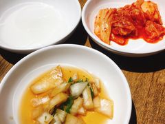 餐前小菜-釜山火炉韩式炭火烤肉(欧洲城店)