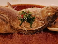 清蒸鲈鱼-勺园中餐厅