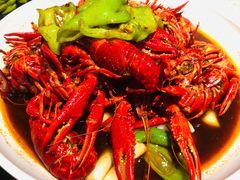 一大盆十八香大虾-沪小胖·小龙虾·蓝龙王(八佰伴店)