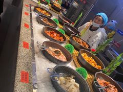 自助取餐区-佰烧海鲜烤肉火锅自助(世茂国际广场店)