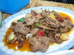 肝腰合炒-雨田饭店